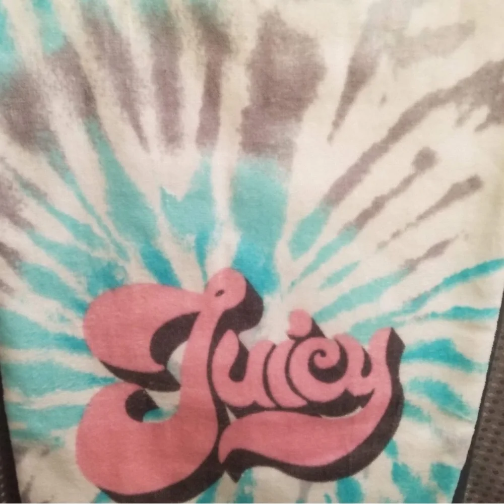 Juicy Couture Aqua Beach Towel NWT